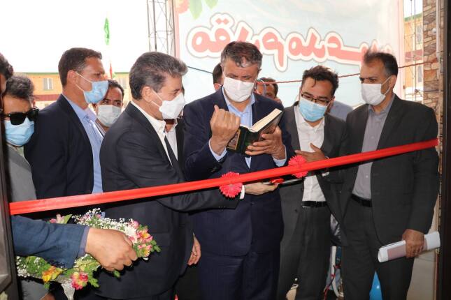 میثم ستاری افتتاح پروژه شیرین اولر شهر جدید گلمان ارومیه
