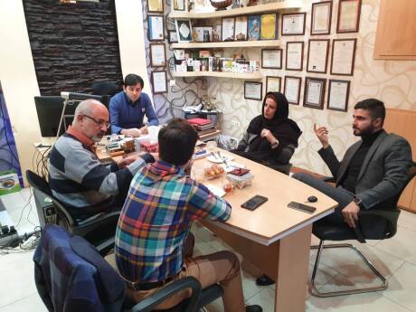 جلسه رسمی هیات مدیره انجمن طراحان