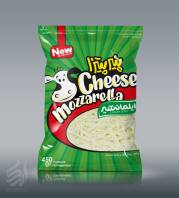 طرح بسته بندی پنیر پیتزا ایلمان